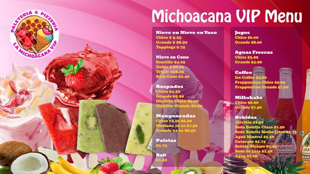 La Michoacana Vip & Yoshi's Pizza Menu image 4